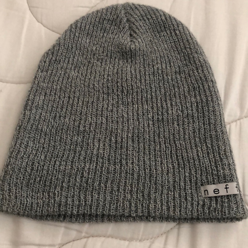 Neff grey beanie